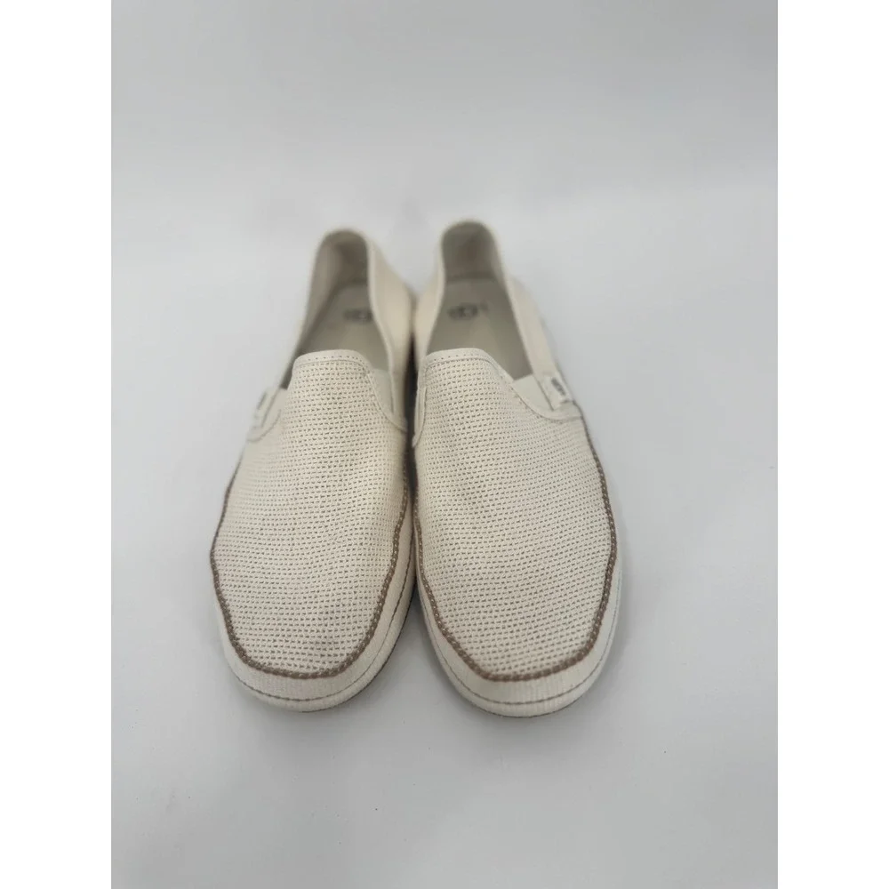 UGG Bren Stretch Woven Slip On‎ Sneakers Beige Women's Size 9.5 Espadrille